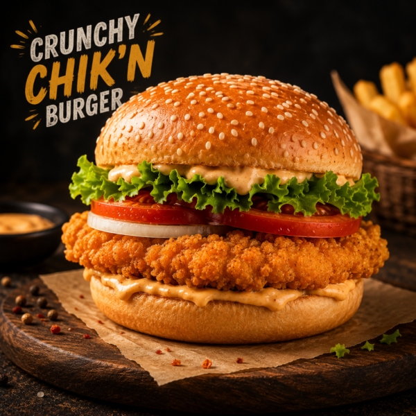 Crunchy Chik´n Burger
