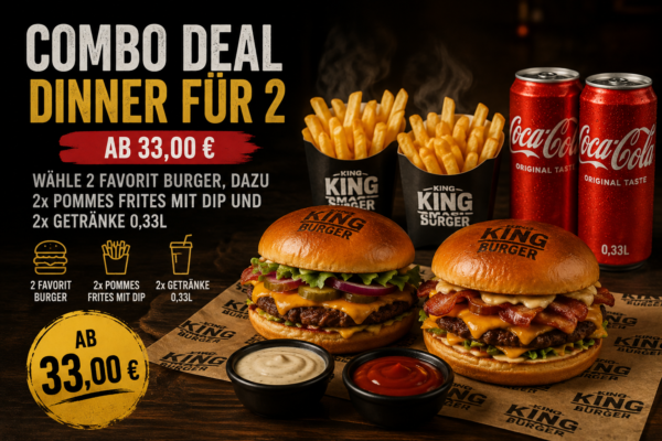 Combo Deal Dinner für 2